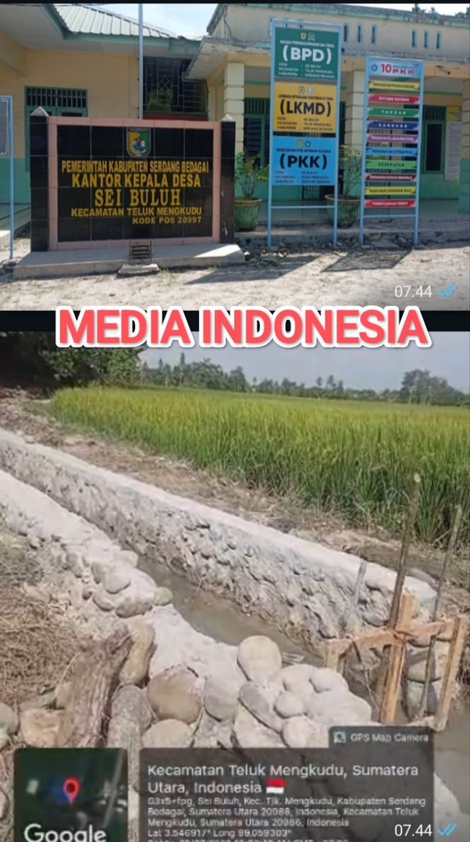 
					Dugaan P3A Siluman Garap Proyek BWS di Desa Sei Buluh, Kades Bungkam Saat Dikonfirmasi.