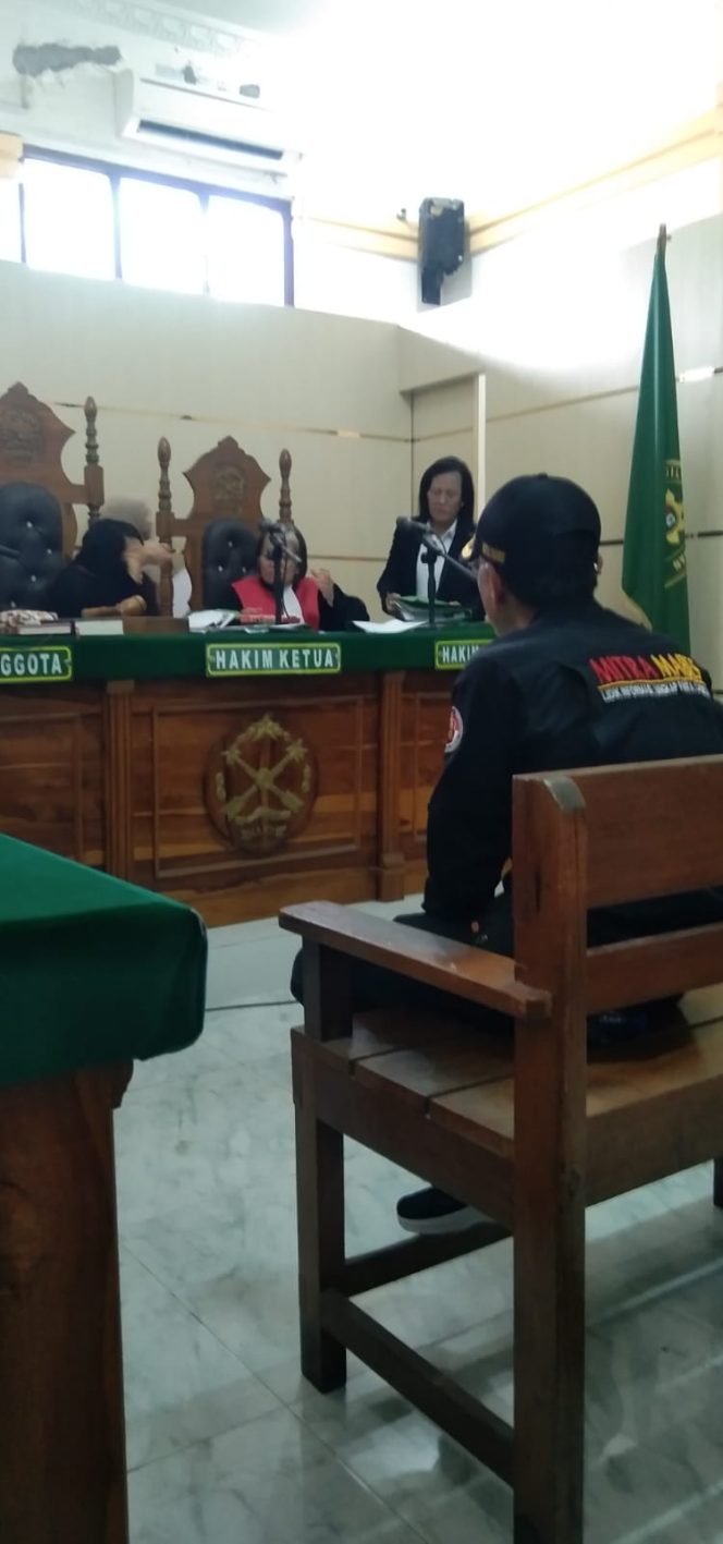 
					SIDANG PERDATA GUGATAN PERBUATAN MELAWAN HUKUM ATAS TUNTUTAN GANTI RUGI RIKI AGASI MASUKI TAHAP PEMBUKTIAN SAKSI