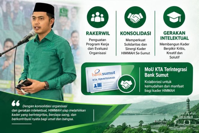
					PW HIMMAH Sumut Jalin MoU Bersama Bank Sumut Wujudkan Integrasi KTA Digital