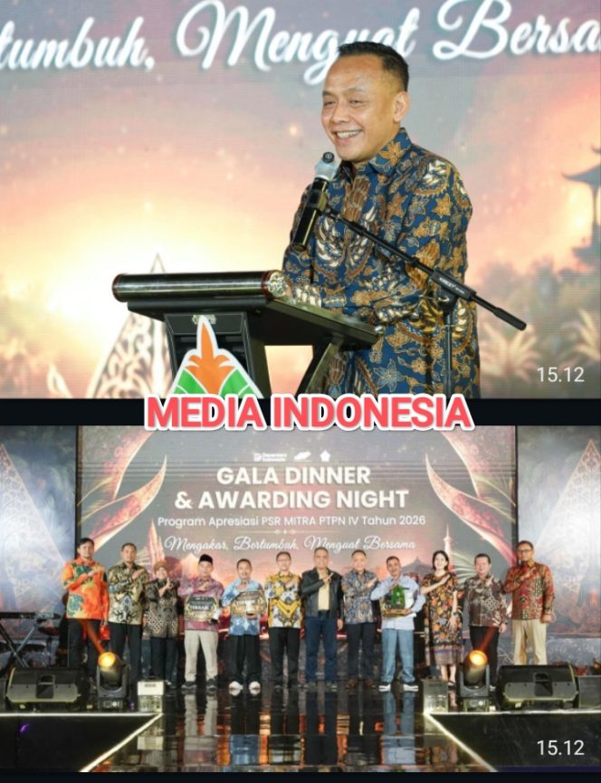
					Perkuat Sinergi Kemitraan Strategis, PTPN IV PalmCo Berikan Apresiasi melalui PSR Awards 2026.