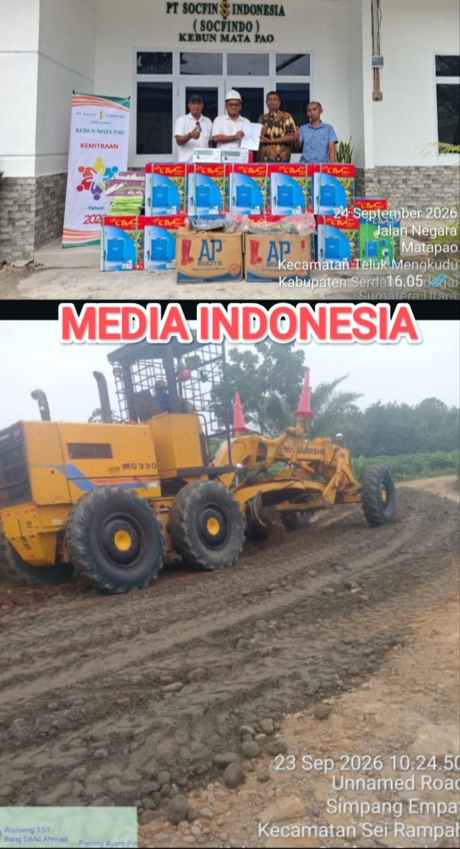 
					Wujud Komitmen Regulasi, PT Socfindo Kebun Mata Pao Perkuat Kemitraan dengan Kelompok Tani Sergai.
